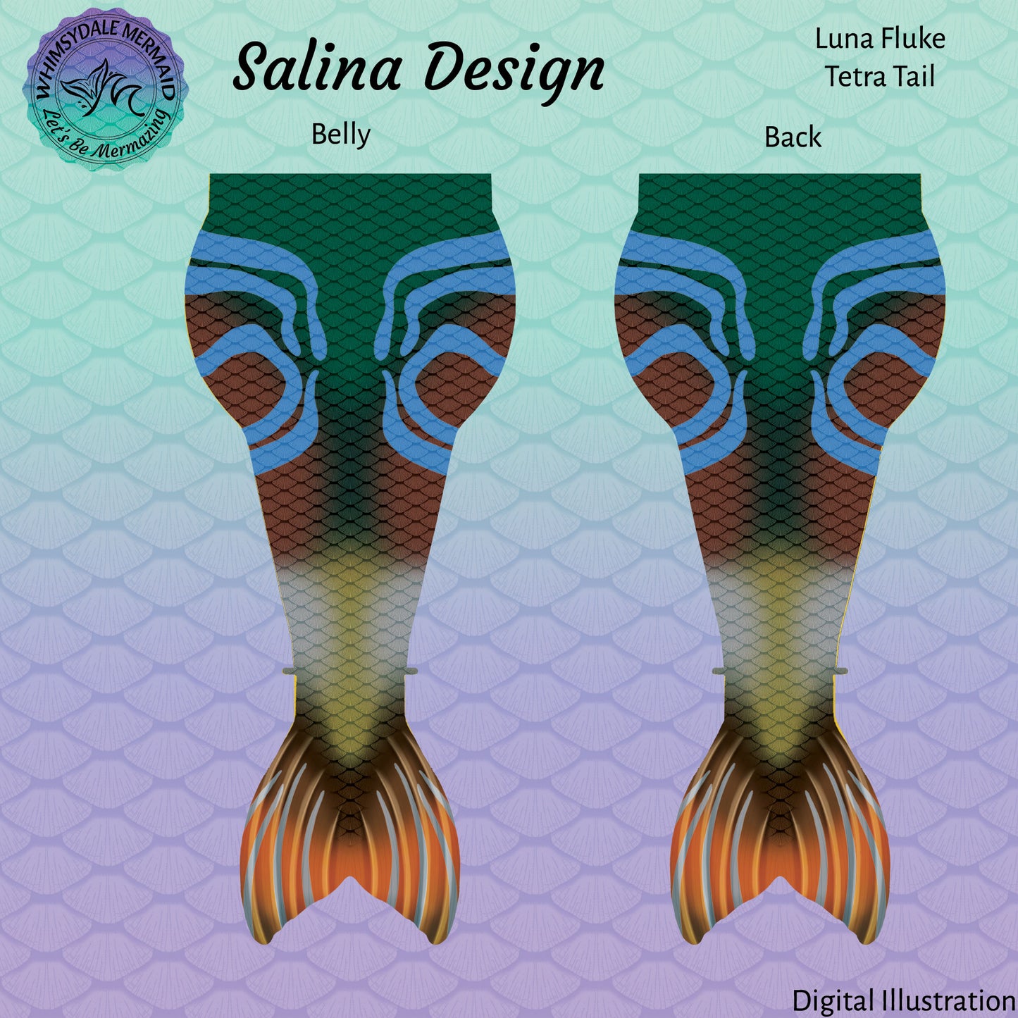 Salina Design Tetra Mermaid Tail