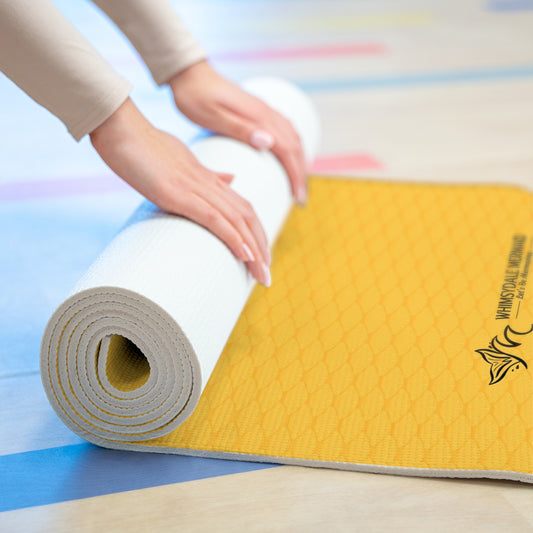 Prismatic Rainbow Butterscotch Foam Yoga Mat
