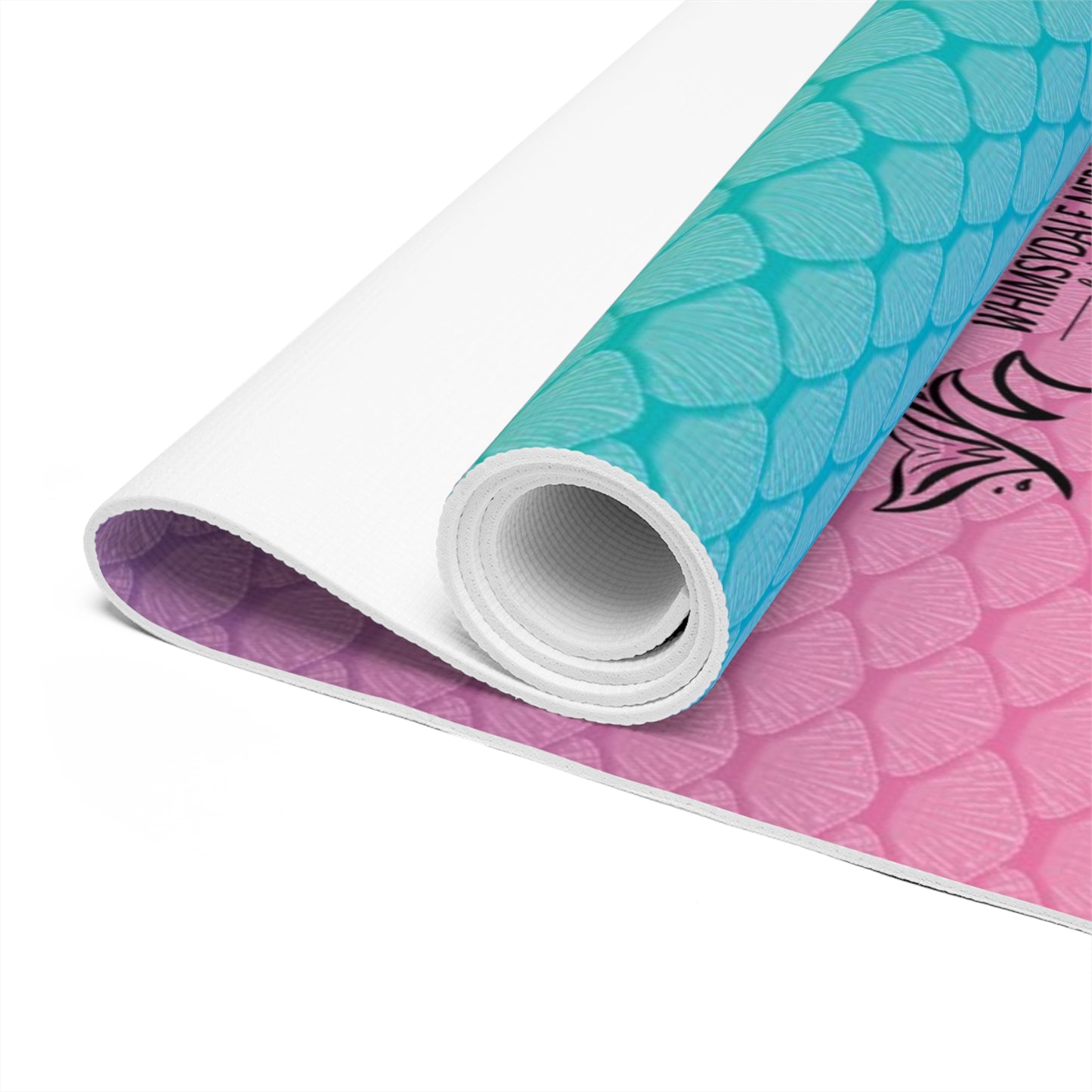 Prismatic Rainbow Foam Yoga Mat