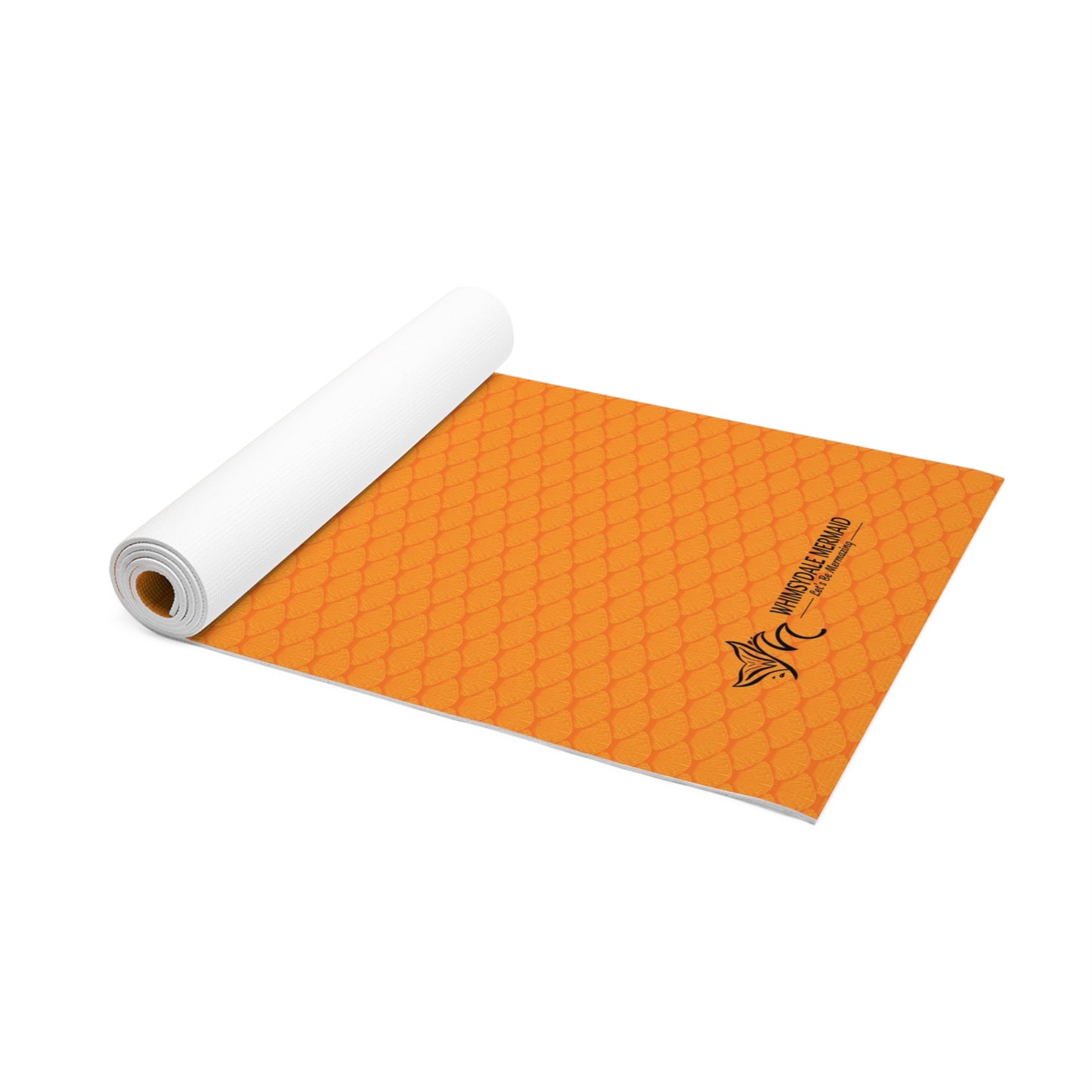 Prismatic Rainbow Marigold Foam Yoga Mat