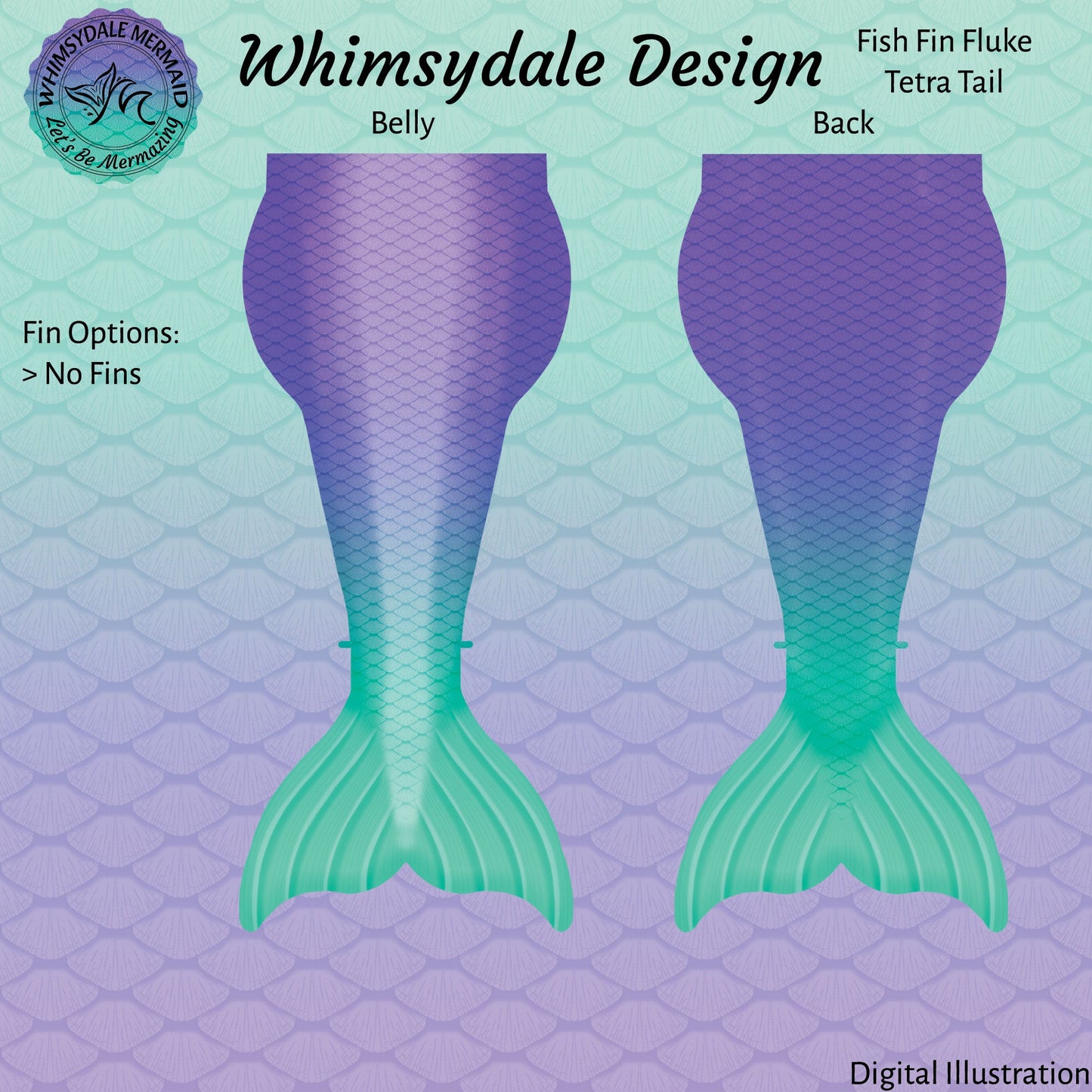 Whinsydale Design Tetra Mermaid Tail
