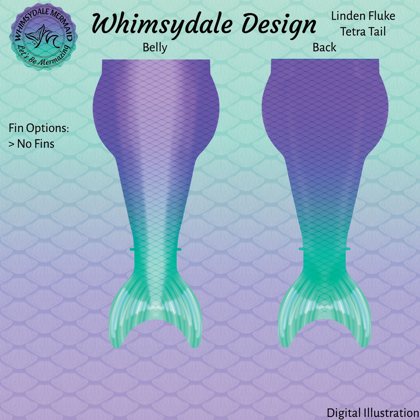 Whinsydale Design Tetra Mermaid Tail