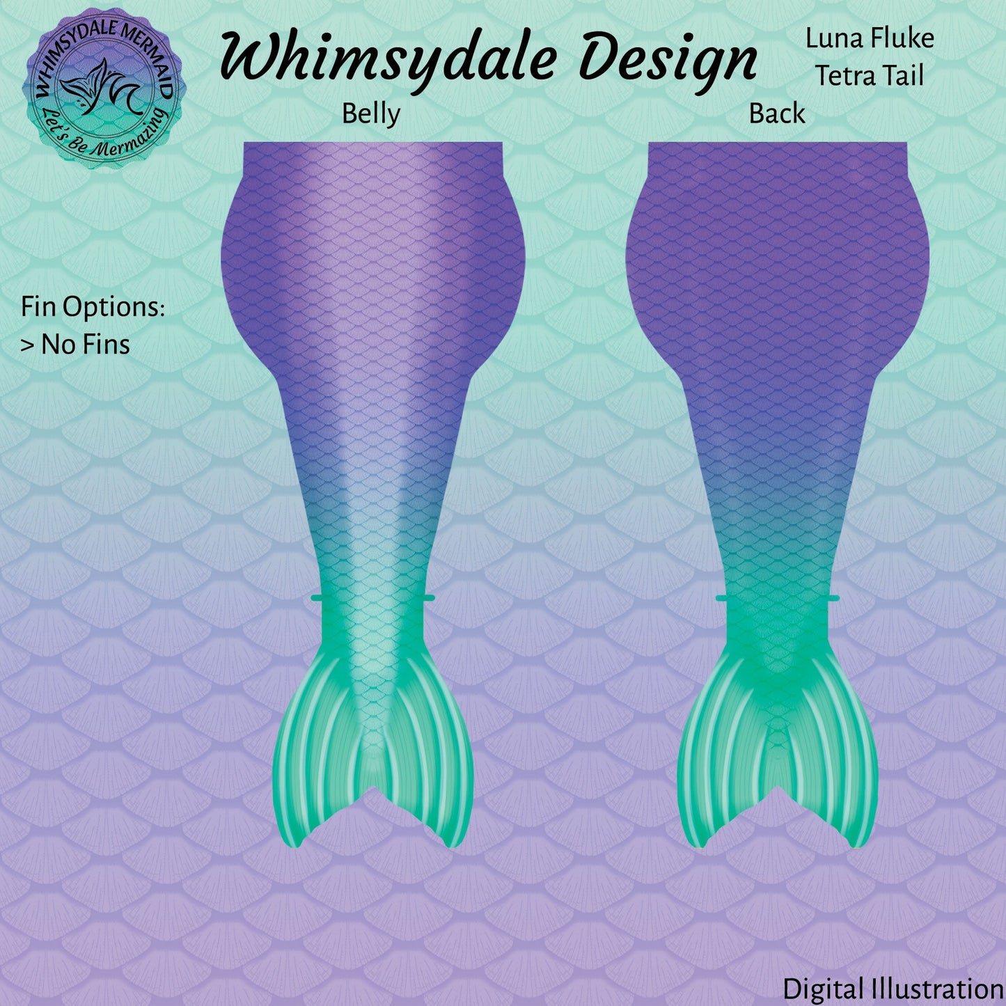 Whinsydale Design Tetra Mermaid Tail