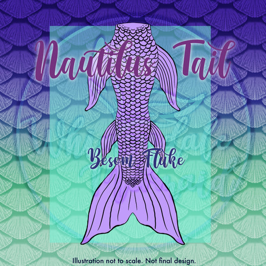 Custom Mersona - Nautilus Besom Fluke Tail