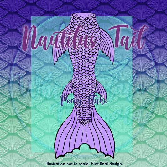 Custom Mersona - Nautilus Perry Fluke Tail