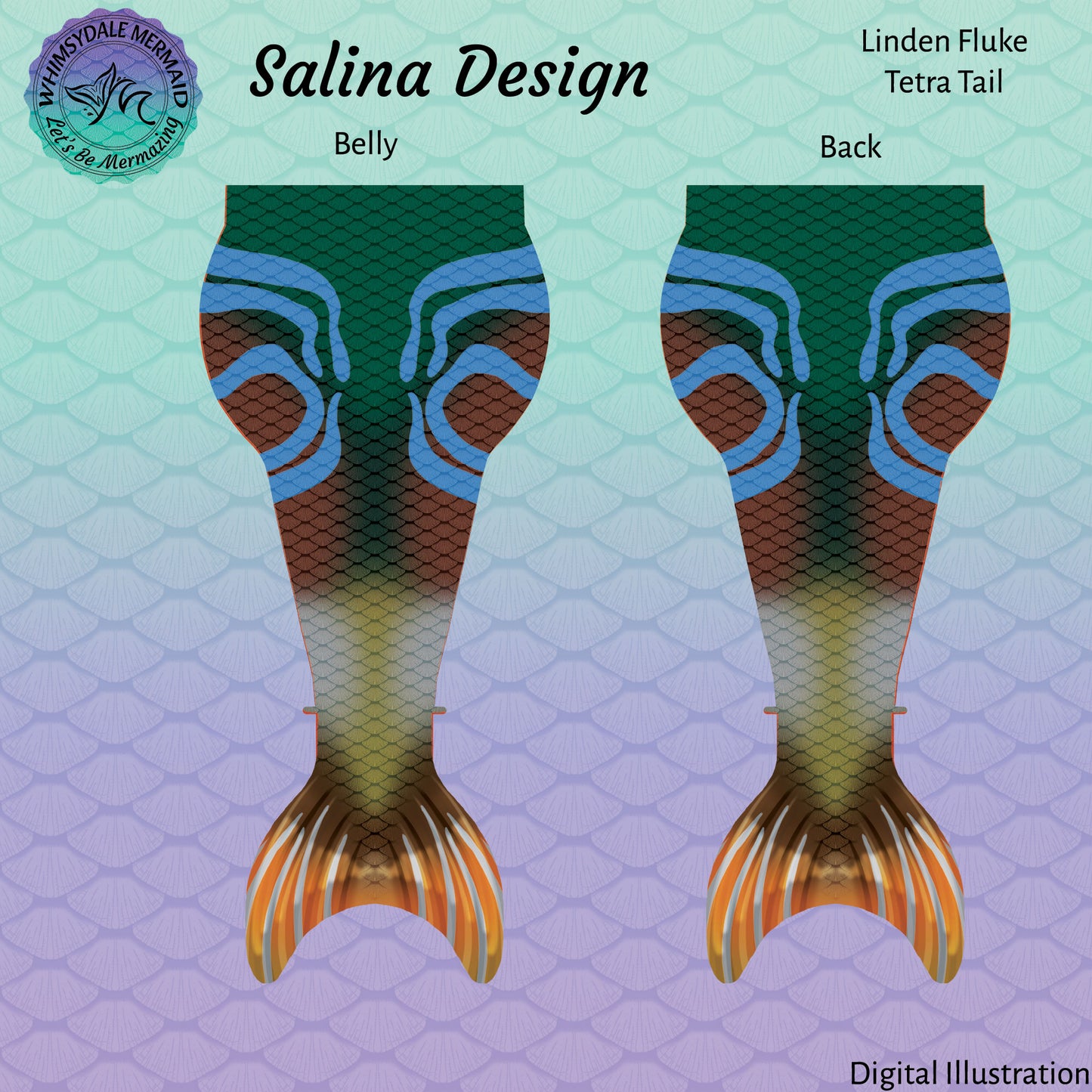Salina Design Tetra Mermaid Tail