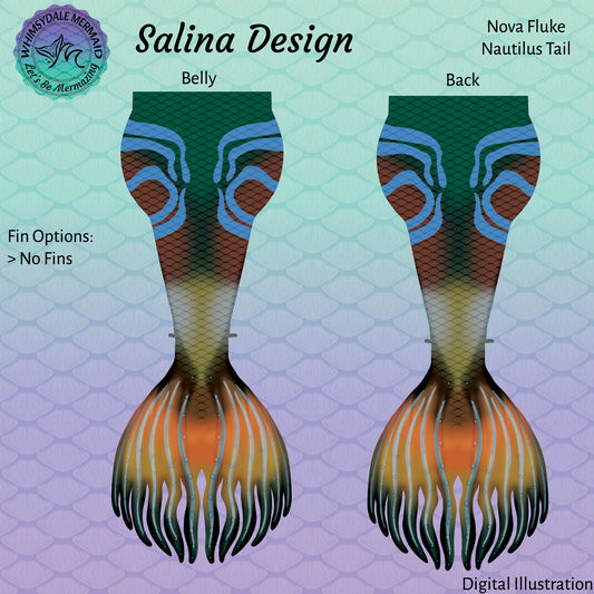 Salina Design Mermaid Tail - Nova Nautilus