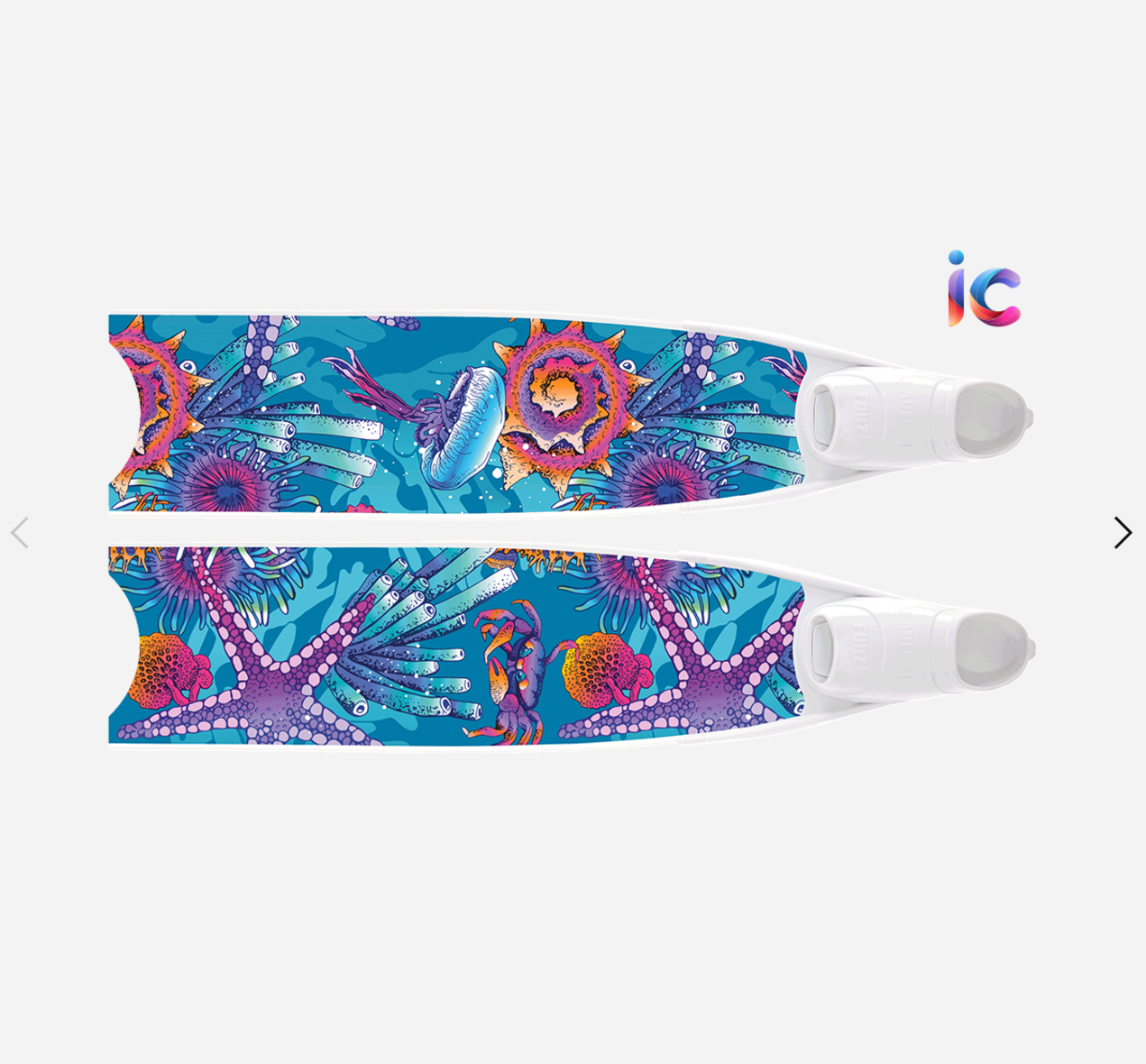 Leaderfin Bi-Fins - Starfish With Foot Pocket