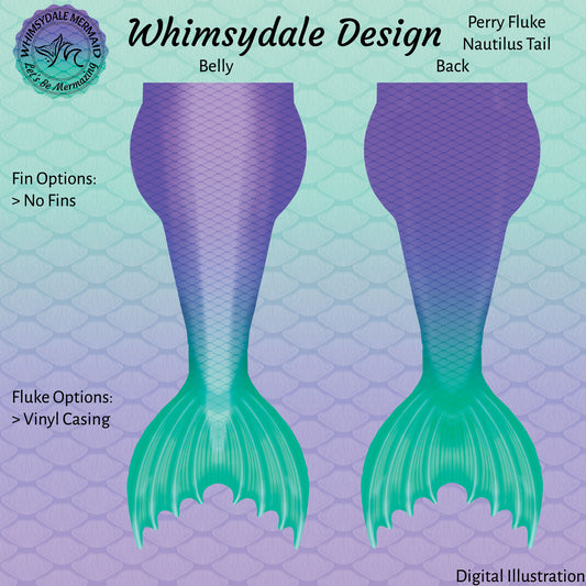 Whimsydale Design Mermaid Tail - Perry Nautilus